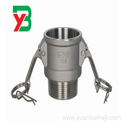 Stainless steel quick coupling/quick connector type KJB